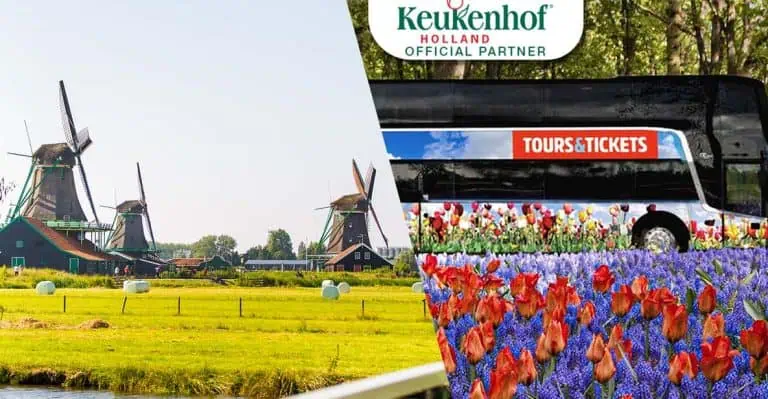 From Amsterdam: Keukenhof and Dutch Countryside Tour