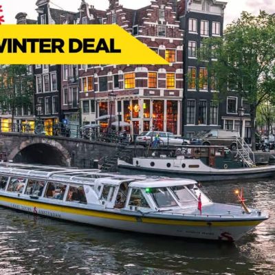 Amsterdam: Top Highlights Canal Cruise - with Hot Choco